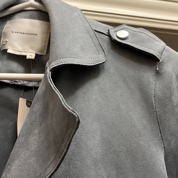 By Anthropologie light blue jacket NWT - Picture 4 of 5